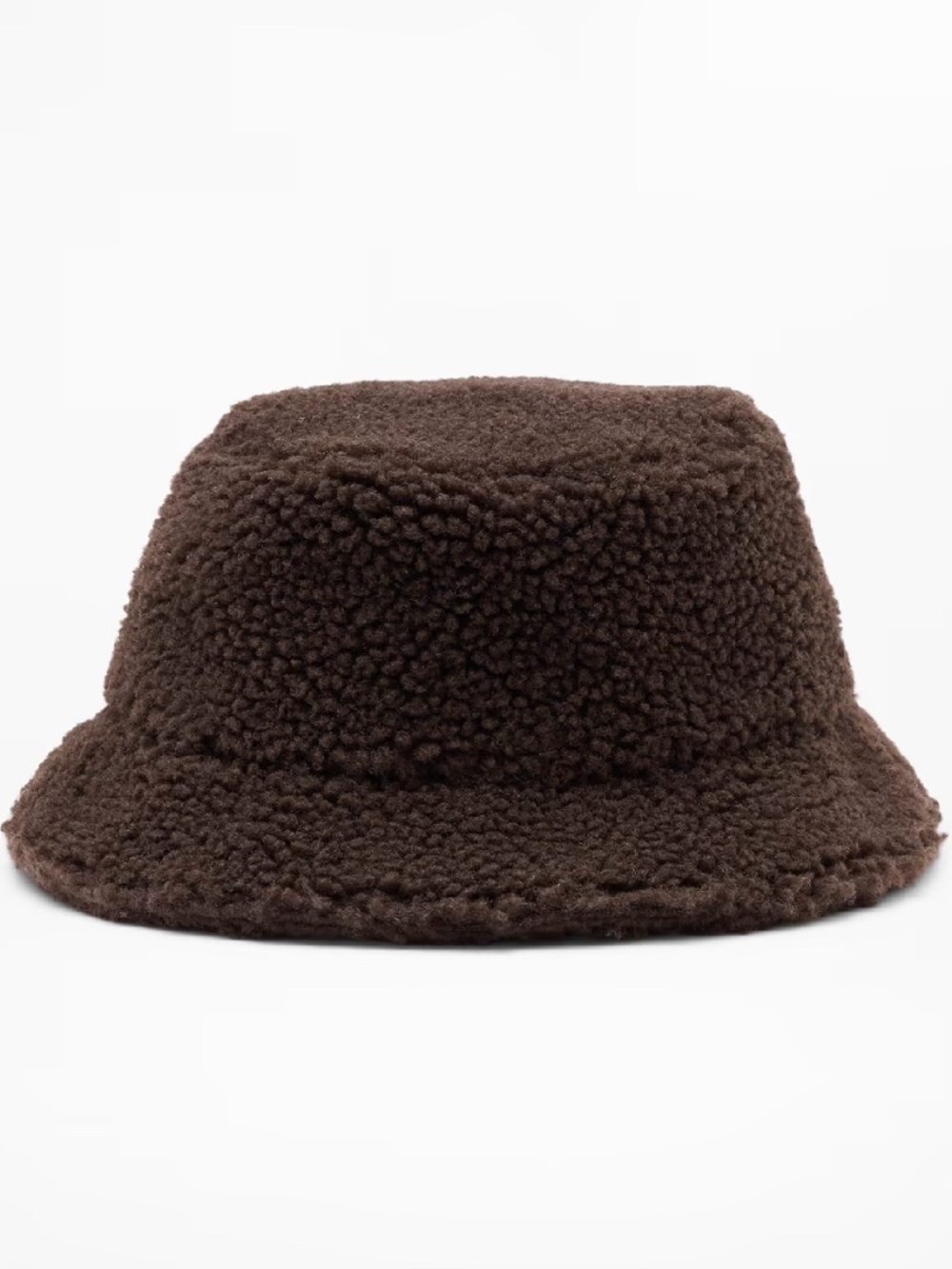 Athleta Sherpa Bucket Hat Brown